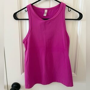 Lululemon Align Tank High Neck Waist Length (sonic pink)